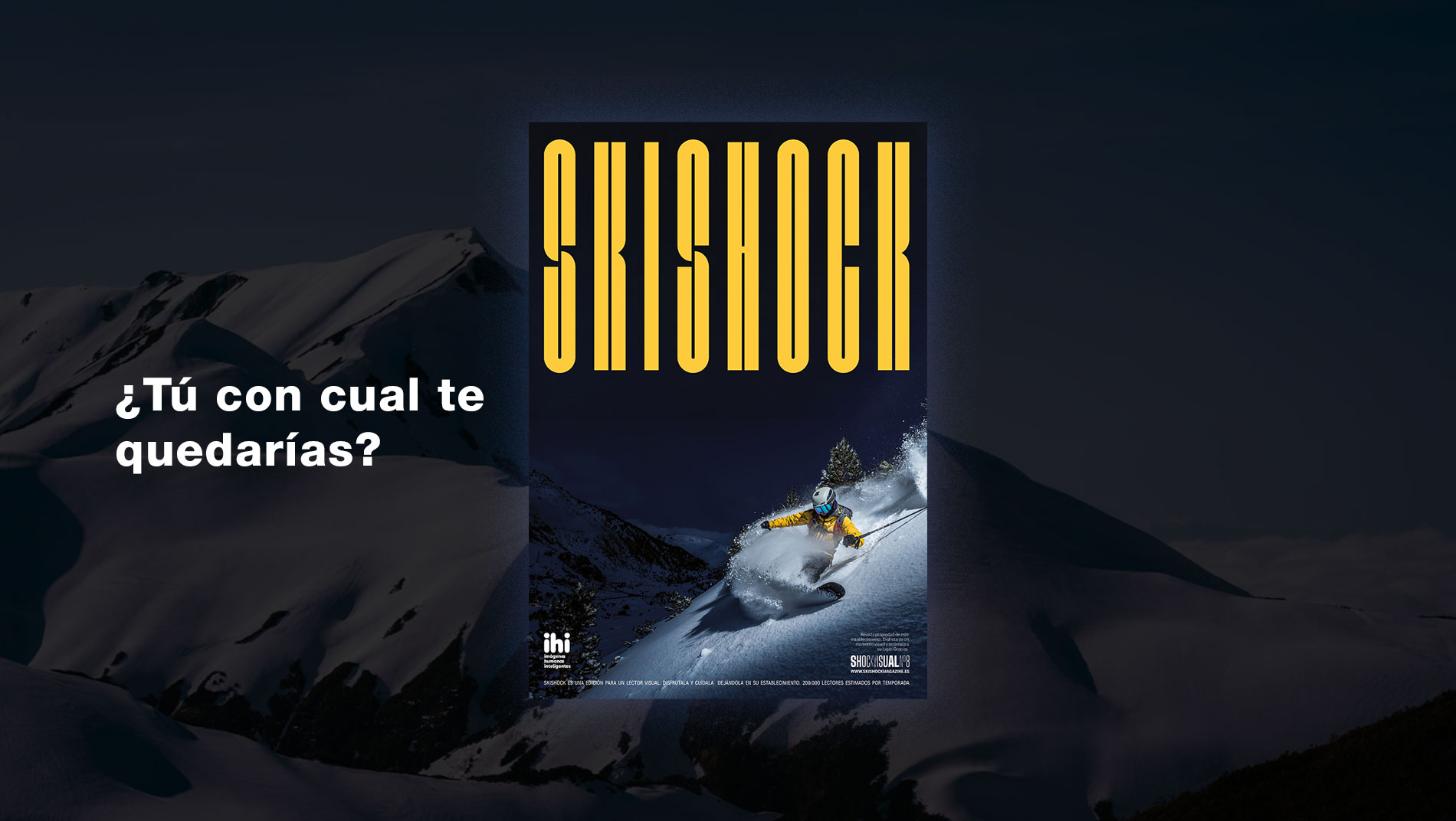 Skishock Magazine temporada 26-27, creatividad 1